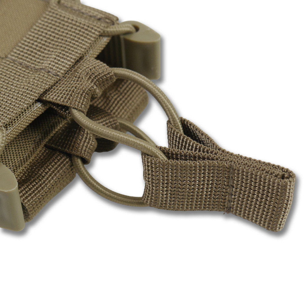 Открытый тактический подсумок под 1 магазин Militex Coyote. Открытый одинарный подсумок для магазинов Киев - изображение 6