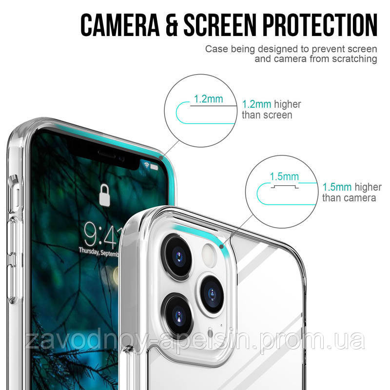 Iphone 15 Pro Прозрачный чехол Space (TPU+PC) Одесса - изображение 4