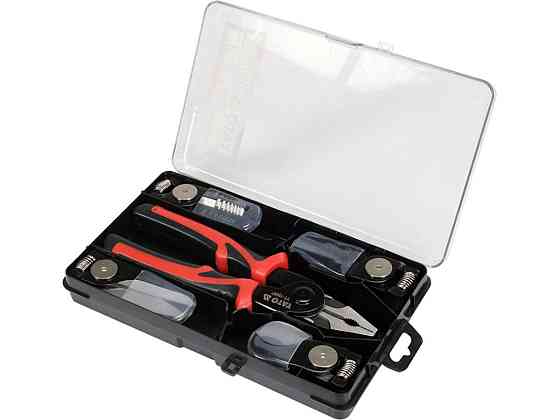 Плоскогубці і ножиці електромонтажні переставні 5 в 1 YATO, тримач l= 200 мм. компл. 5 елем. [4/16] Одесса