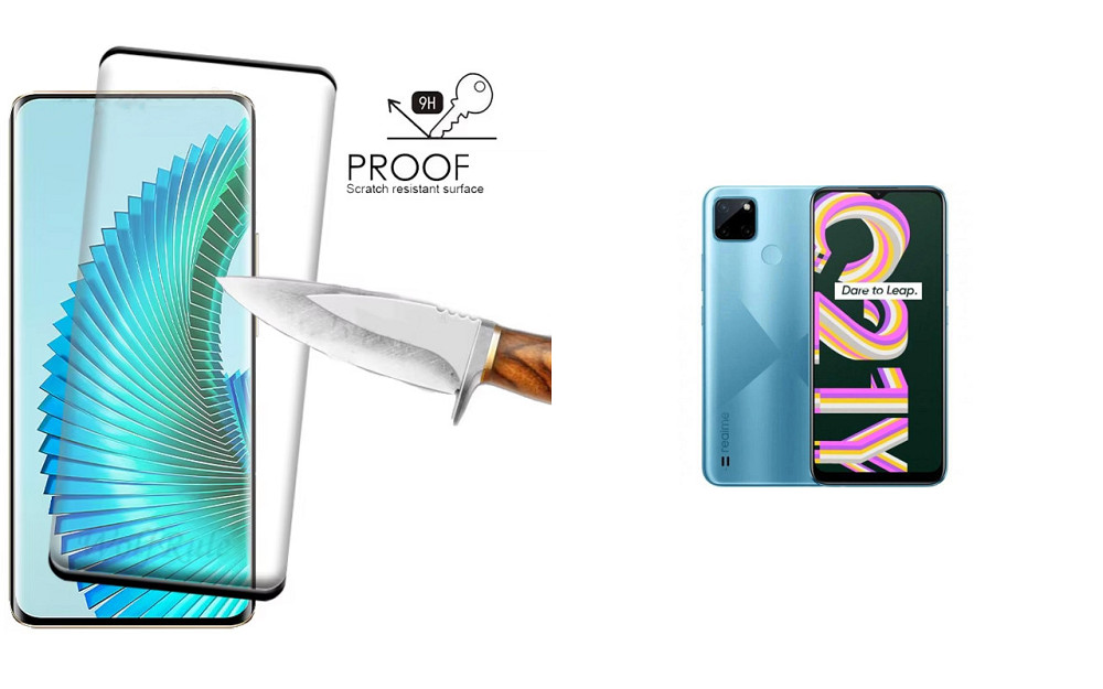 Захисне скло HyperGlass Pro для Realme C21, Realme C21Y – максимальна чутливість та захист Київ - фото 1