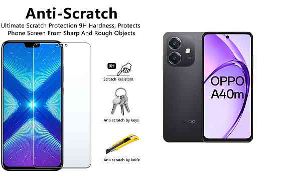 Защитное стекло NeoGlass для OPPO A40m – ультрапрозрачное и устойчивое Киев