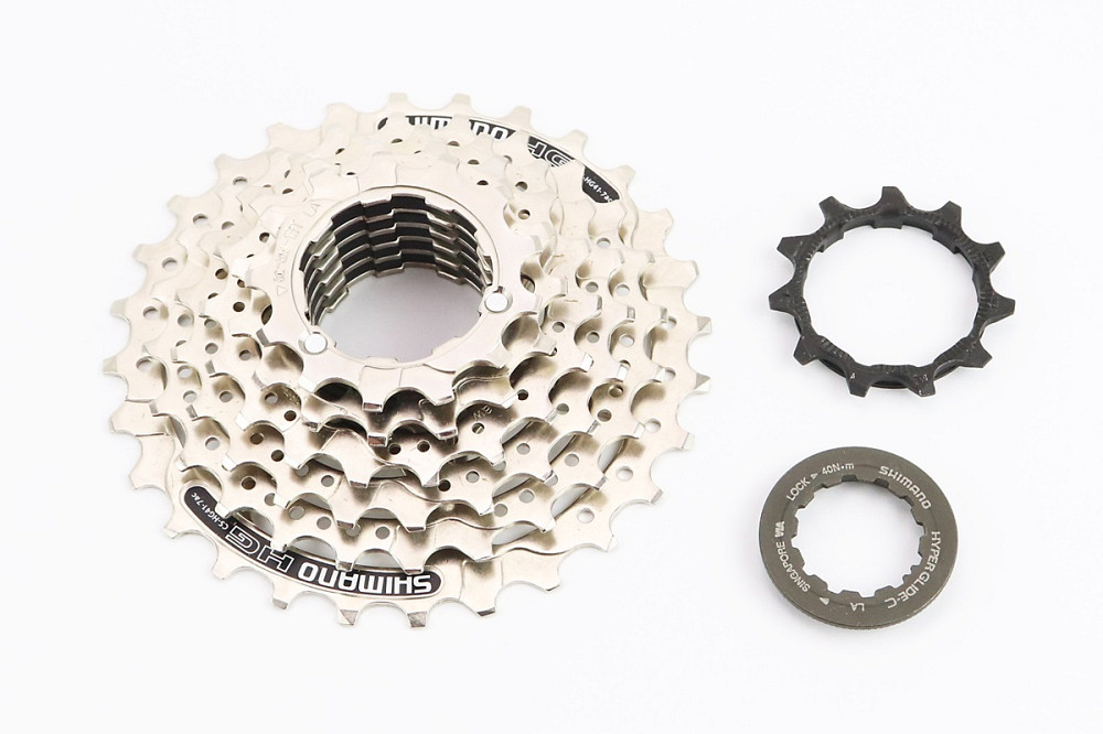 Касета 7зв. 11.13.15.18.21.24.28Т, хром CS-HG41 Київ - фото 1