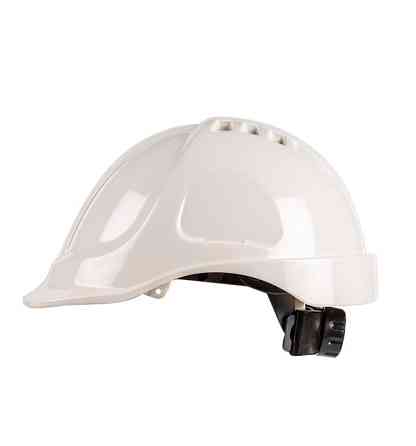 Каска защитная строительная Sizam Safe-Guard 3110 белая Ровно