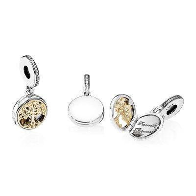 Срібна намистина Пандора    "Родинні корені"  в позолоті   791988CZ MasterSem Київ - фото 2