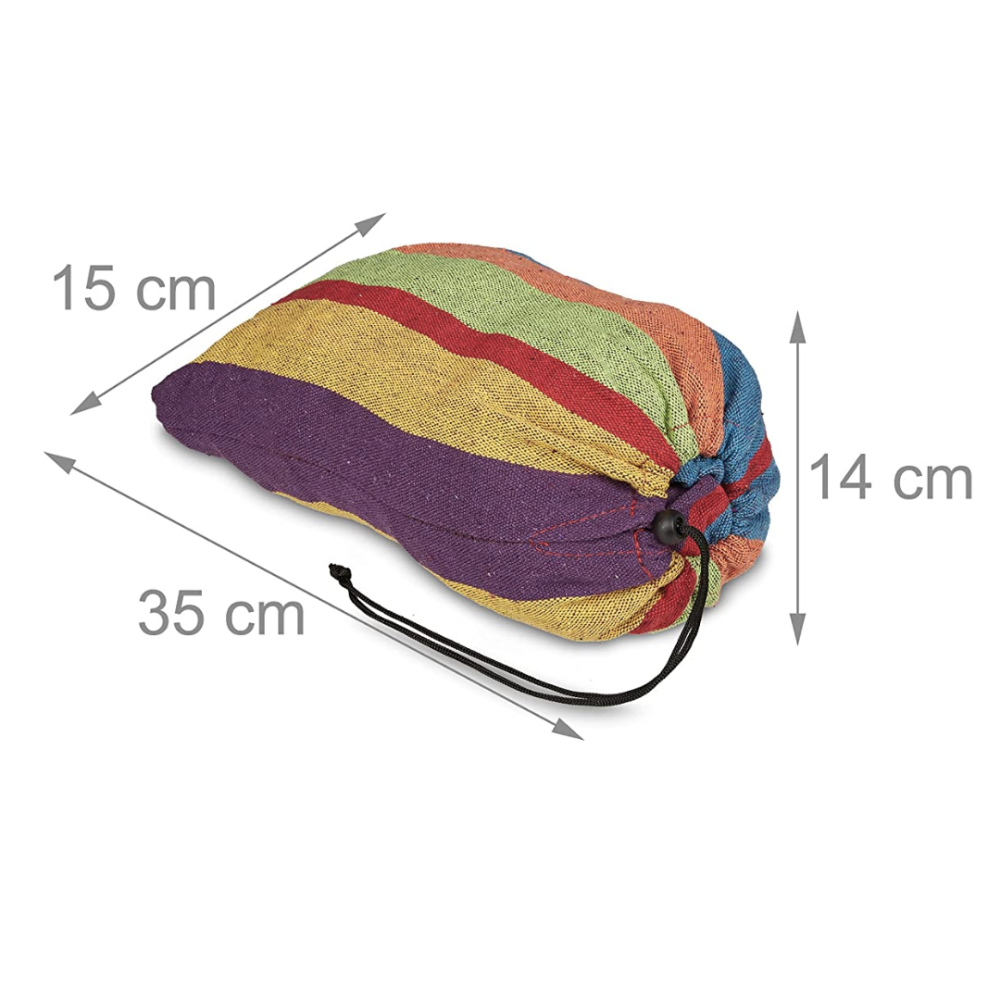 Гамак гавайський Jumi Garden тканинний з чохлом кольоровий Киев - изображение 7