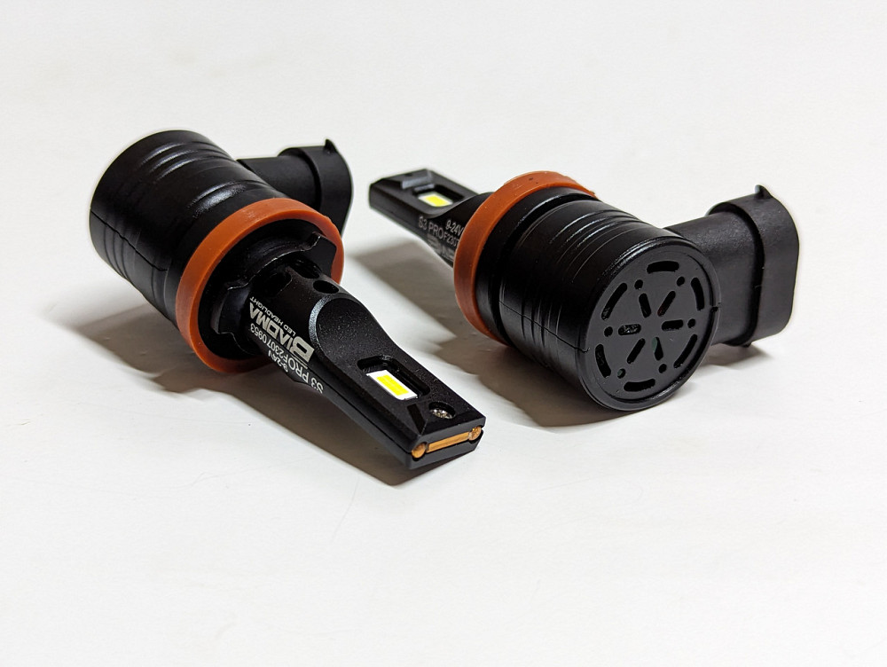 PRO Led mini лампа світлодіодна H11(H8/H9/H16) 12V 60W (ватт) SET/комплект Харків - фото 1