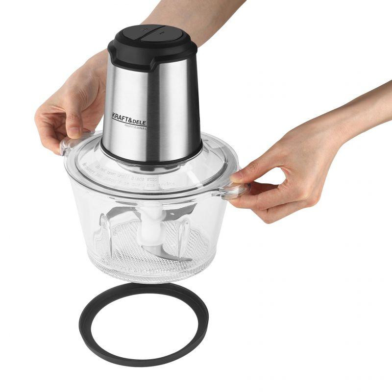 Кухонный  измельчитель мяса, овощей, фруктов  Kraft&Dele  KD4121 Киев - изображение 6
