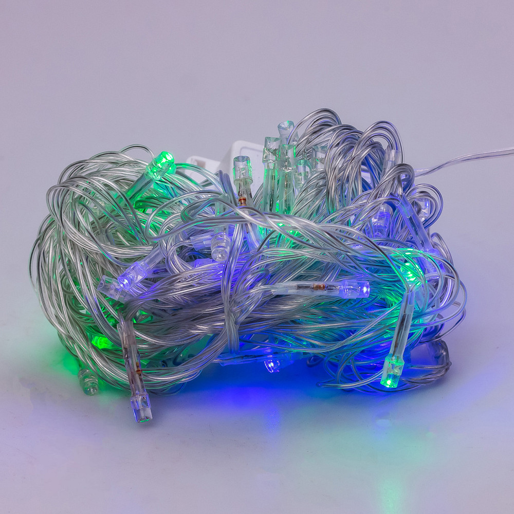Гирлянда нить светодиодная GarlandoPro 50 LED 6м 8 режимов гирлянда новогодняя W100LEDML Киев - изображение 7