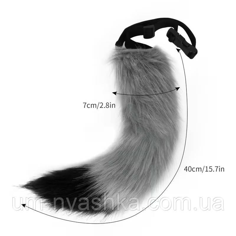 Хвост Лисички Хвост белочки из меха Кривой Рог - изображение 5
