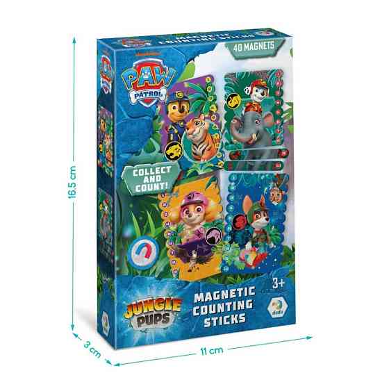 Магнітні палички для рахування "Джунглі" 200654, 40 магнітних елементів Вінниця