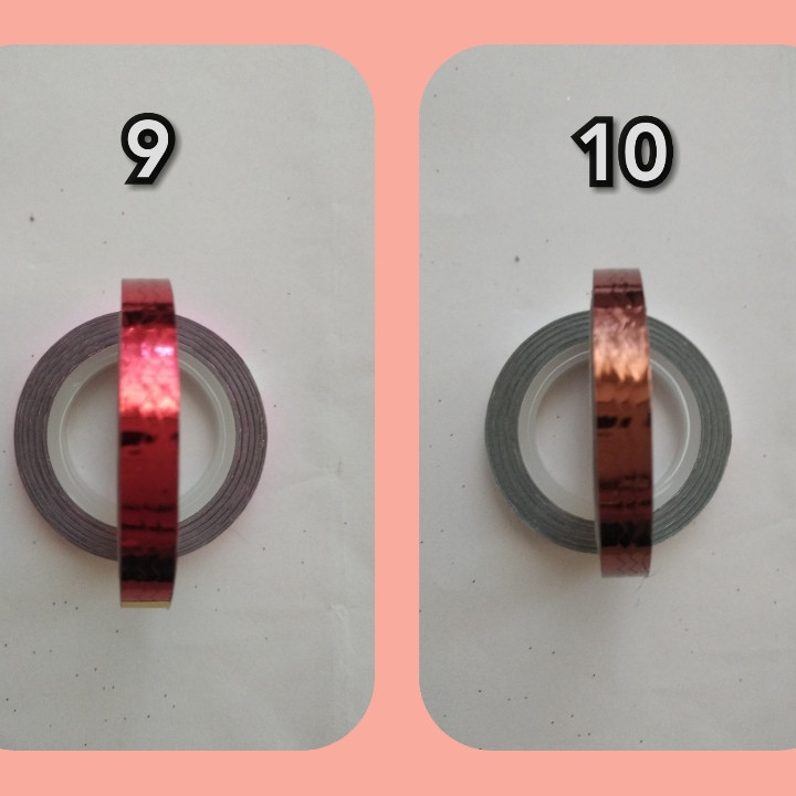 Лента для дизайна ногтей (зигзаг) в рулоне 6 mm.(разные цвета) Киев - изображение 6