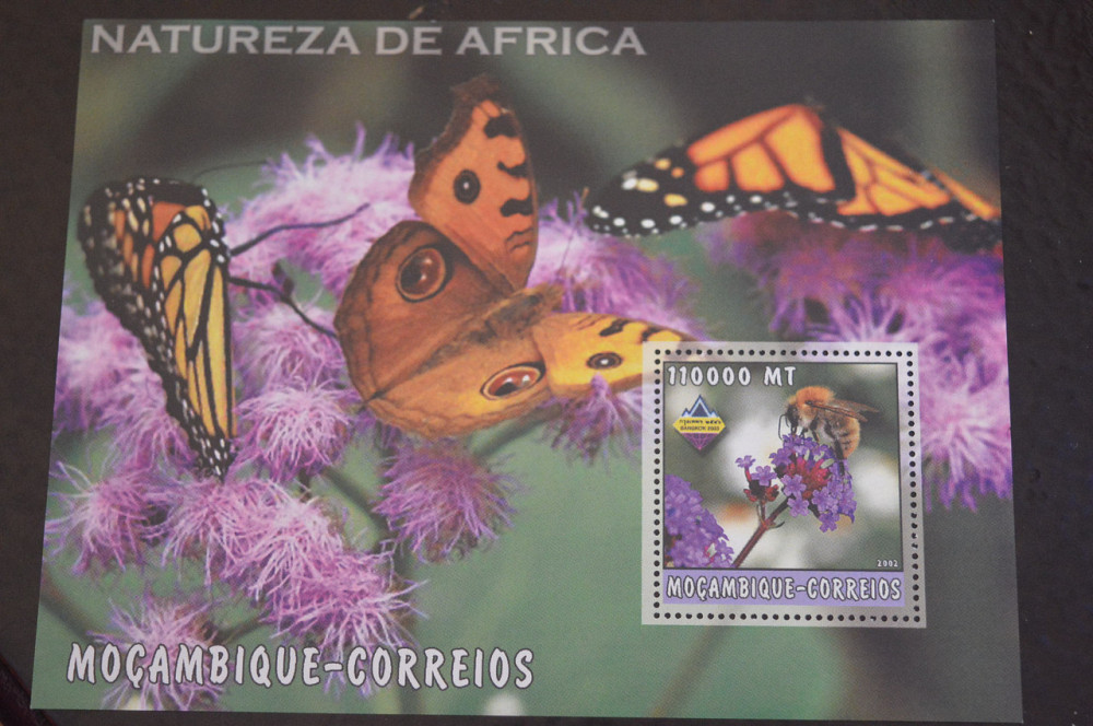 Мозамбик. Фауна. Блок. 2015 год (В-7) Полтава - изображение 1