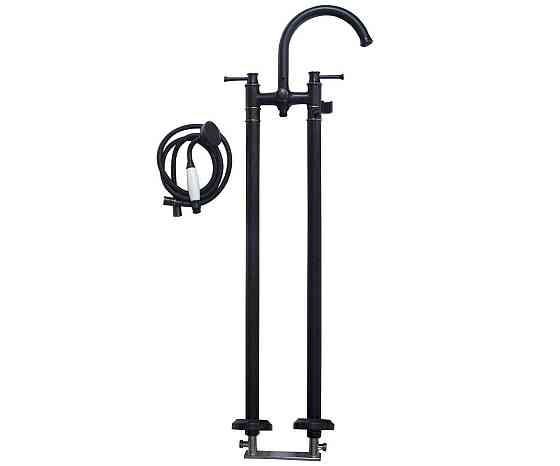 Змішувач для ванни на підлогу Imprese Podzima Zrala ZMK02170806 чорний / бронза Київ