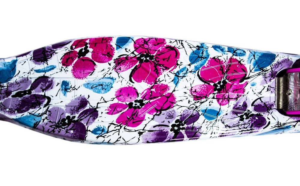 Триколісний дитячий самокат MAXI. Малюнок Маки. Колеса світяться під час катання Одеса - фото 3