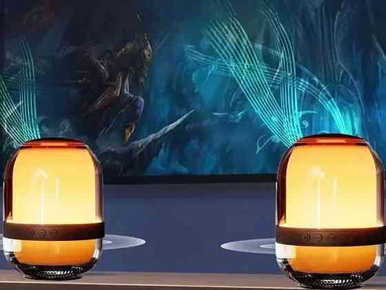 Мощная блютуз колонка з підсвіткою, Fm радіо. Київ