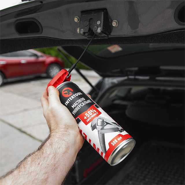 Мастило універсальне, аерозоль, 500 мл INTERTOOL FS-4000 Київ - фото 13