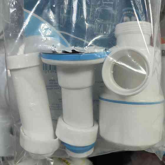 Сифон для умивальника, випуск 64мм, вихід 32мм NOVA Харків