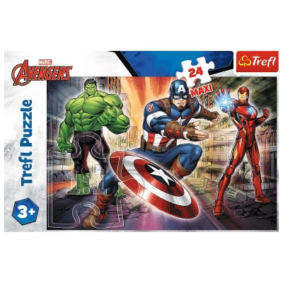 Пазл Trefl Maxi The Avengers У світі Месників 24 елемента (5900511143218) Вінниця - фото 3
