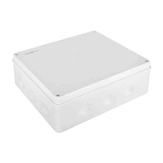 Коробка розподільна 300х250х120 IP65 зовнішня з резинками Київ