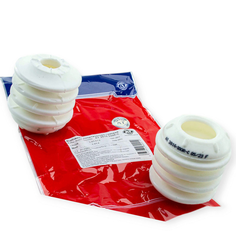 Відбійник передній Ланос; Nexia "АТ" ECO (2 шт) AT стійки Мукачево - фото 1