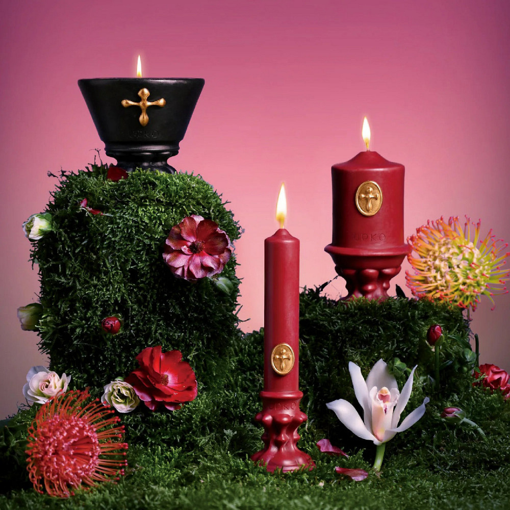 Низкотемпературная восковая свеча UPKO DREAMING of GARDEN, черная Sex Aura Киев - изображение 3