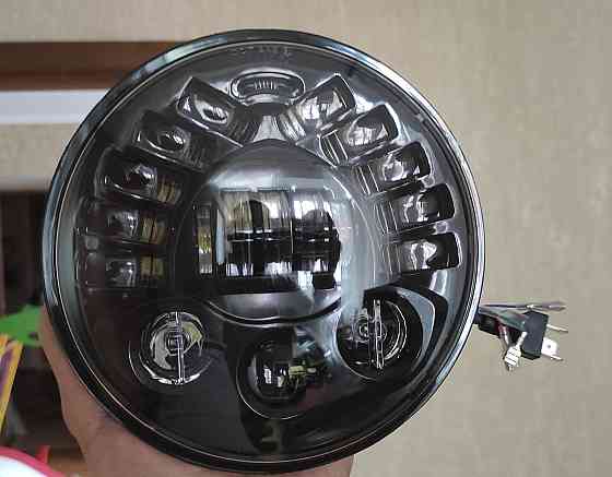 Передні лед фари Нива ВАЗ 2121, ВАЗ 2101, ГАЗ24, УАЗ. LED фари Лед фари ближнє дальнє світло Харків