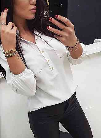 Жіноча блузка "Sellin" оптом | Норма і батал 46-48, Білий Київ