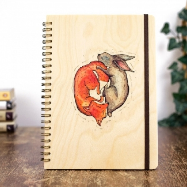 Деревянный блокнот Инь и ян Винница - изображение 1