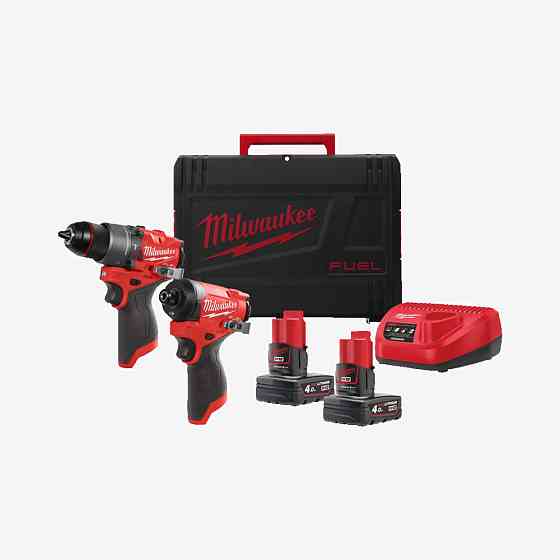 Набір інструмента акумуляторного MILWAUKEE, M12 FPP2A2-402X Одеса