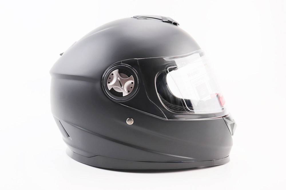 Шолом інтеграл, закритий BLD-М65 М (57-58см), ЧОРНИЙ матовий Киев - изображение 3