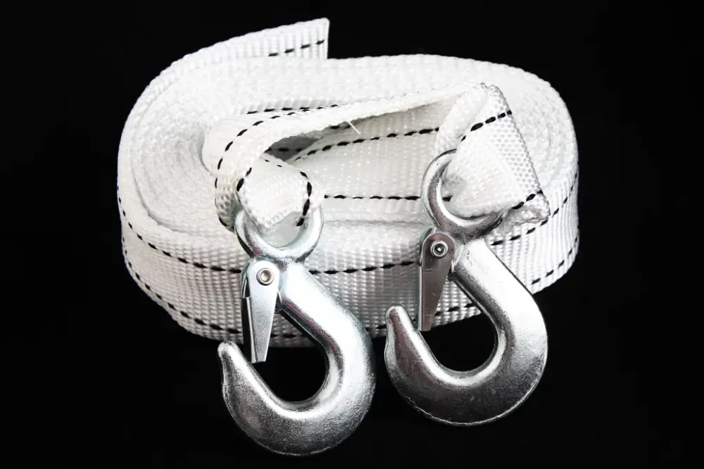 Трос буксировочный лента  3 т/5.0м/5.0см Сила крючки Винница - изображение 1