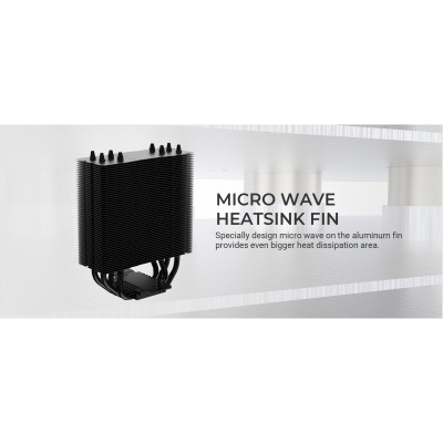 Кулер до процесора ID-Cooling SE-214-XT Black Вінниця - фото 5