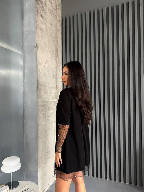 Женское вечернее романтичное платье с пайетками и жемчужинами 54/56 Одесса - изображение 8