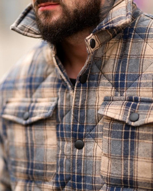 Утеплена сорочка/куртка woodcutte terion ПП8004 Одеса - фото 9