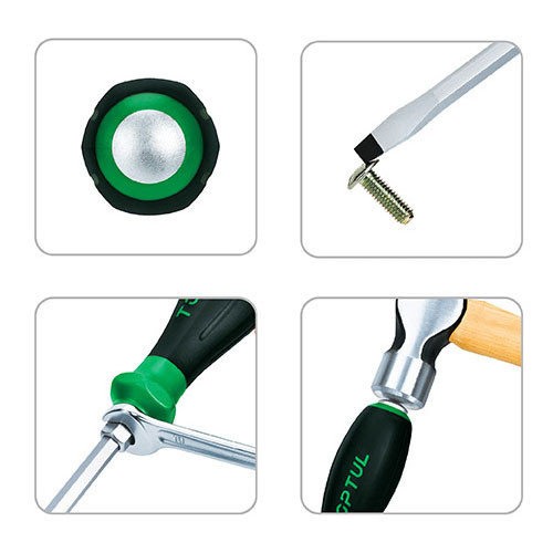 Викрутка SL шліцьова 8.0x175мм (з шестигранником ударна) TOPTUL FAGF0818 Одеса - фото 2