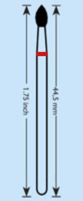 Алмазная насадка пламевидная . Киев - изображение 1