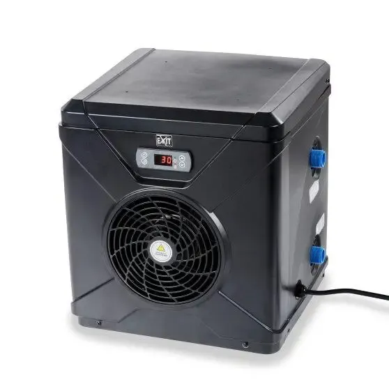 Басейн EXIT з куполом 450х122 см (пісочний фільтр) у кольорі black skin з тепловим насосом Київ