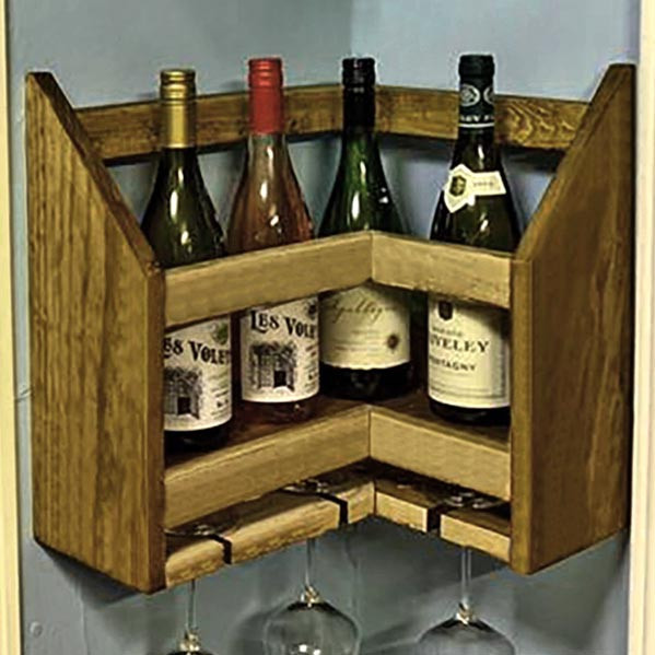 Настінна винна полиця "Сітінохе" мускат Миколаїв - фото 1