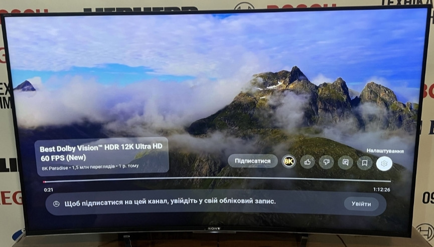 Телевизор Sony 55