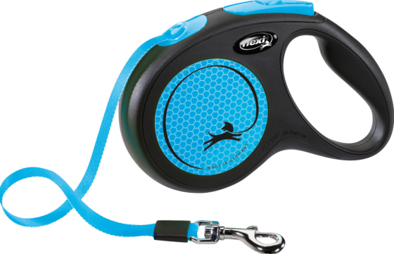Flexi Neon M поводок-рулетка ( 5м, до 25кг, стрічка ) Вінниця