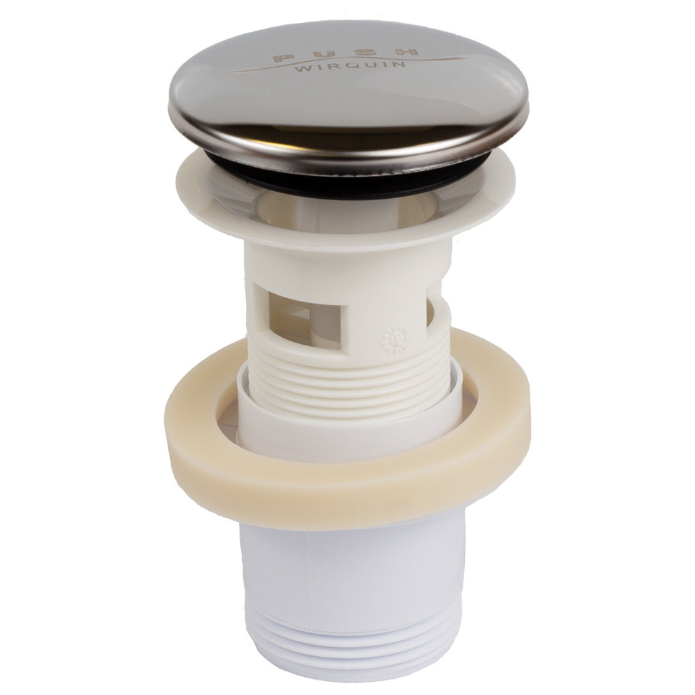 Wirquin Клапан донный для раковины Click-Clack с переливом 1¼" 76-93мм WIRQUIN (9545800) Киев - изображение 3