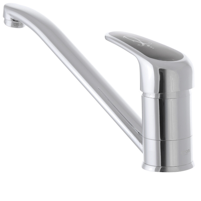 Кухонний змішувач Cron Magic 004 з чорною ручкою (CR0105) Харків - фото 3