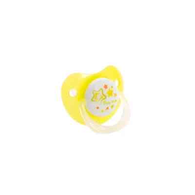 Пустушка Baby Team силіконова ортодонтична, 0-6 міс. (3001_зірочки) Вінниця