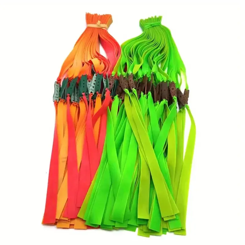 Плоские резинки для рогатки 5 шт, латексные жгуты 0.8 мм 47 см с кожеткой для спортивной стрельбы Киев - изображение 5