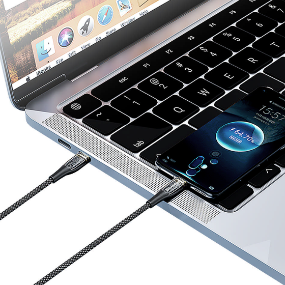 Кабель USB PD Type-C/Type-C ColorWay CW-CBPDCC053-BK 5,0А 1,2м чорний Житомир