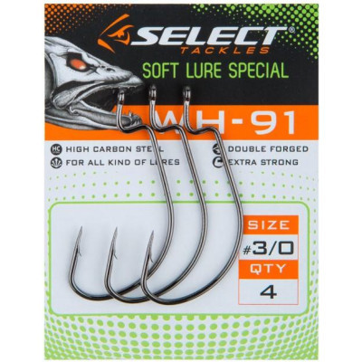 Гачок Select WH-91 1/0 (5 шт/уп) (1870.50.36) Вінниця - фото 2