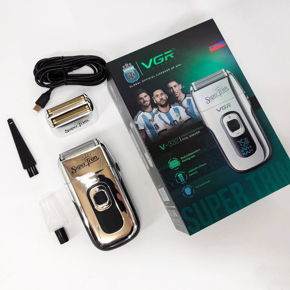 Электрическая бритва для качественного бритья VGR, Бритва портативная аккумуляторная YK-42 Львов - изображение 10