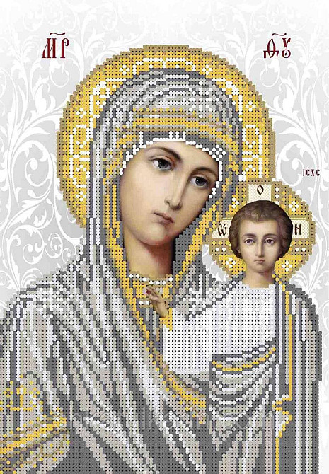 Схема для вишивки бісером Іісус Христос (вінчальна) Дніпро - фото 1