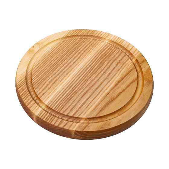 Дерев'яна дошка кругла 20 см для подачі ясен C9W200 Київ