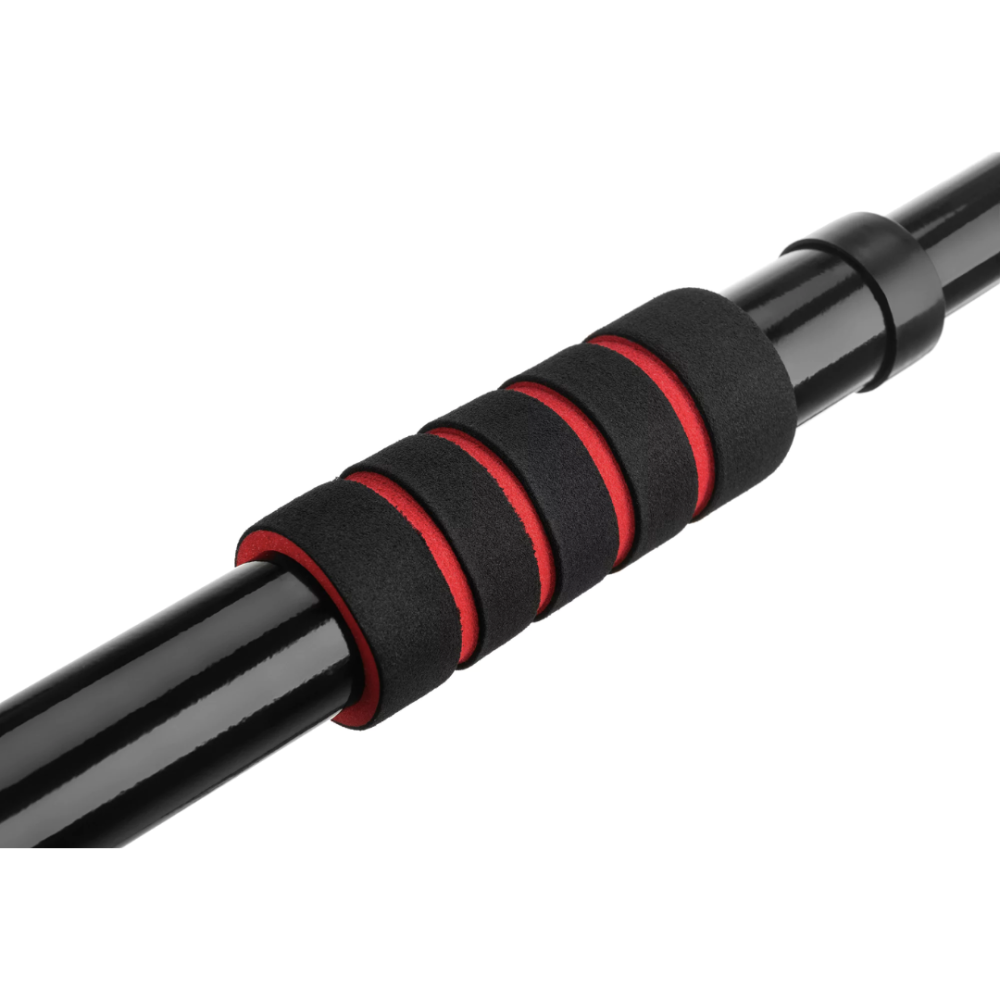 Турнік розсувний GYMTEK 63-100см чорно-червоний Киев - изображение 4